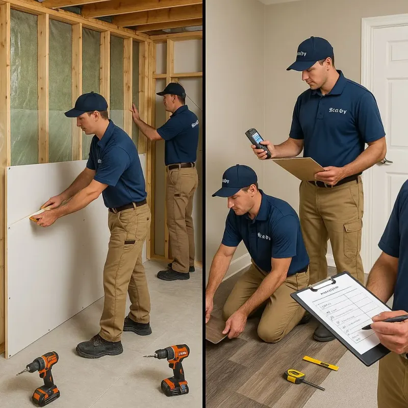 Repairs and Reconstruction process in Trumbull, CT