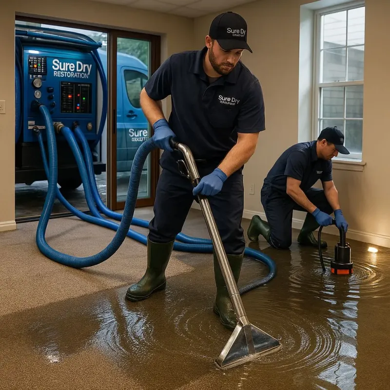 Water Extraction and Removal process in Trumbull, CT